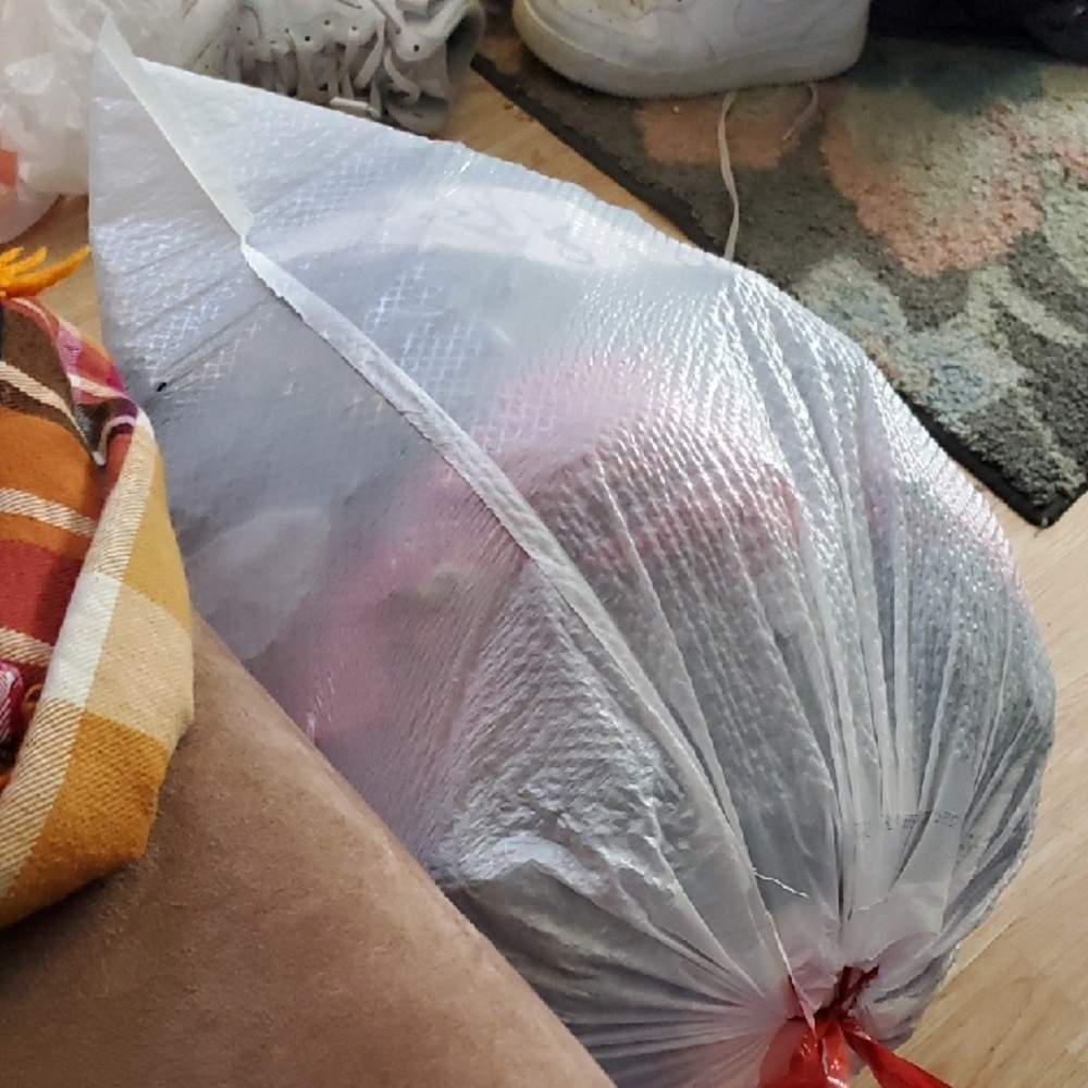 Large Clear Plastic Bag